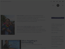 Tablet Screenshot of frankvandalen.nl